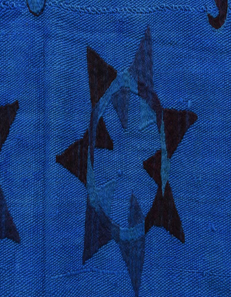 Detail image of 5' 10 x 7' 2  Hand Woven Kilim Suzani Wool Rug