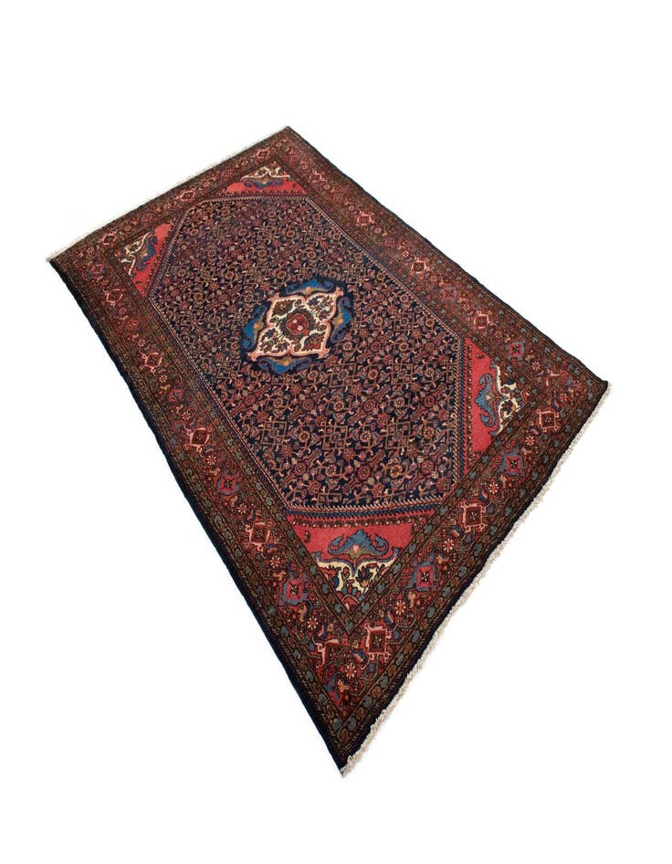 Detail image of 4' 10 x 7' 1  Hand Knotted Koutabad Persian Rug