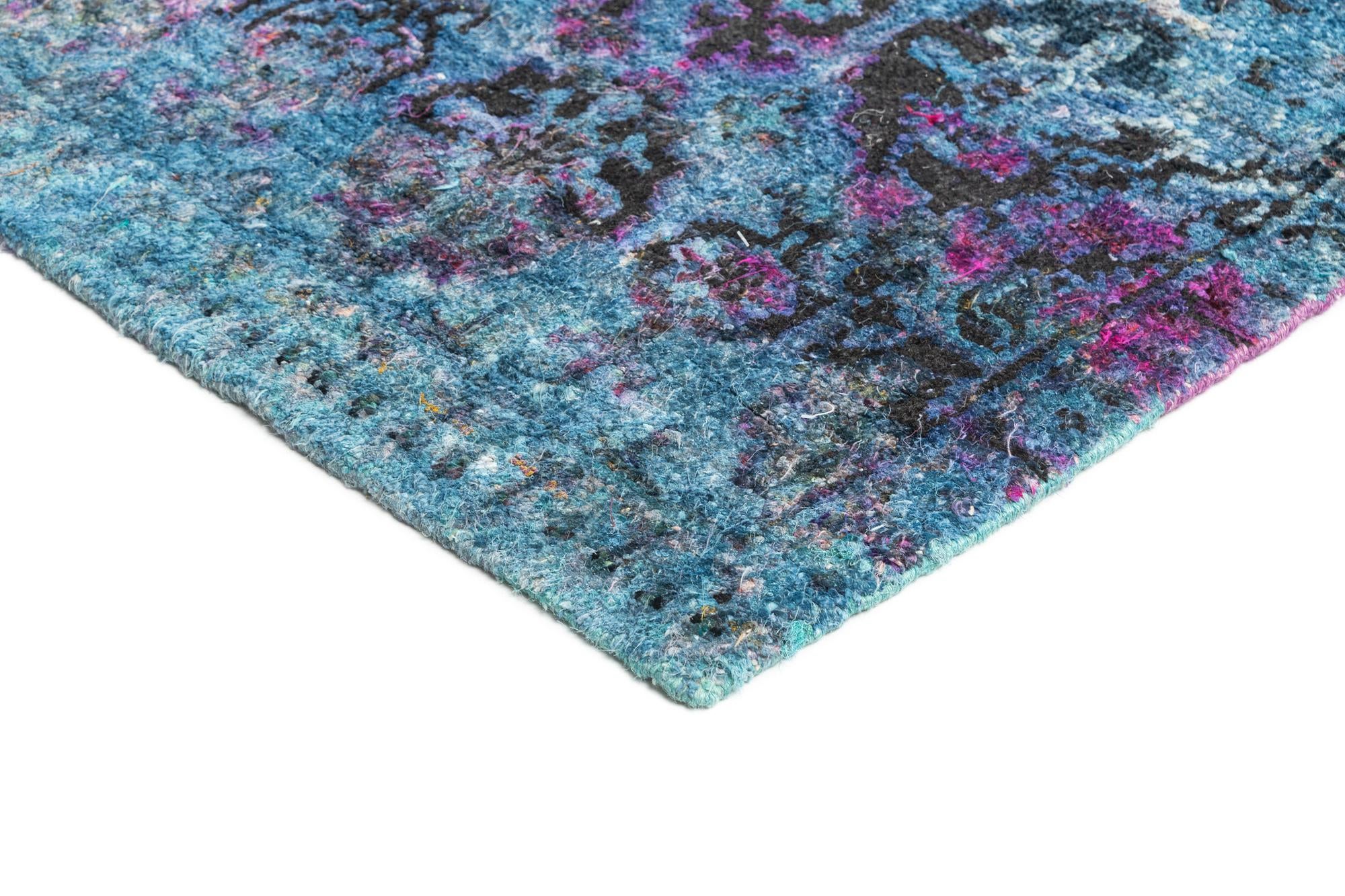8' 7 x 12' 10 Hand Knotted Kundan Rug