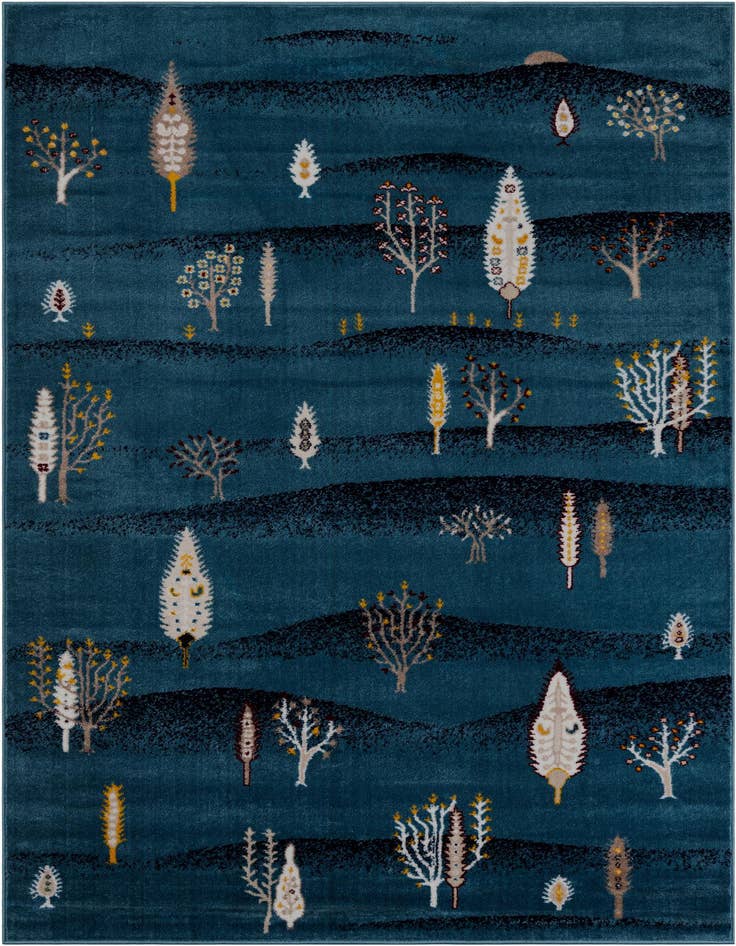 Detail image of 5' 3 x 8' Laguna Rug