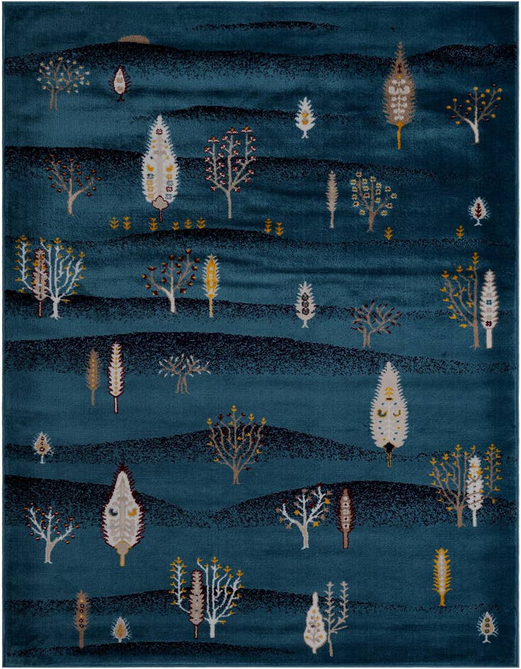 Detail image of 6' 1 x 9' Laguna Rug