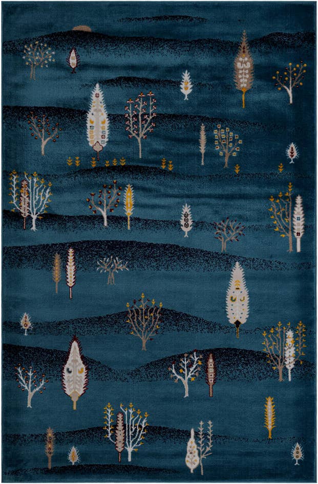 Detail image of 6' 1 x 9' Laguna Rug