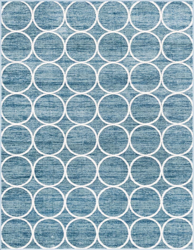 Detail image of 6' x 9' Lattice Trellis Rug
