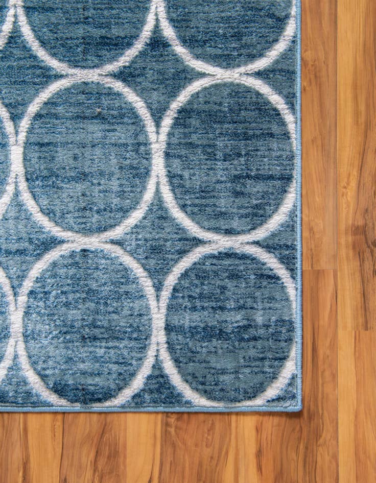 Detail image of 4' x 6' Lattice Trellis Rug