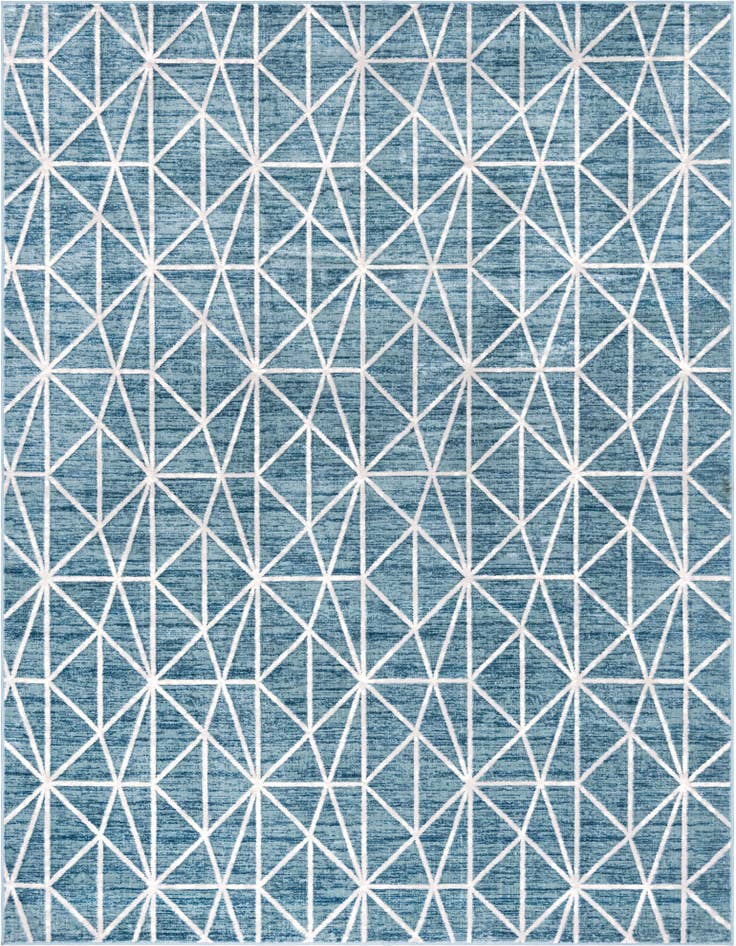 Detail image of 9' x 12' 2 Lattice Trellis Rug