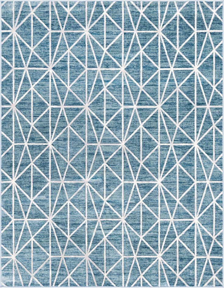 Detail image of 8' x 10' Lattice Trellis Rug