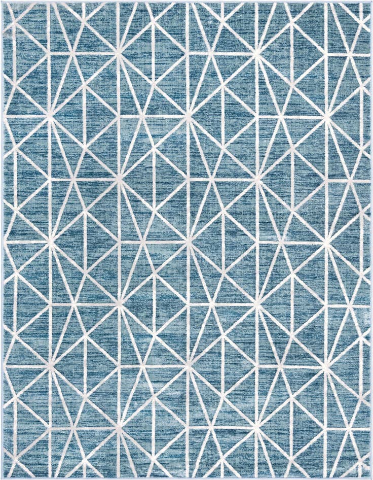 Detail image of 7' x 10' Lattice Trellis Rug
