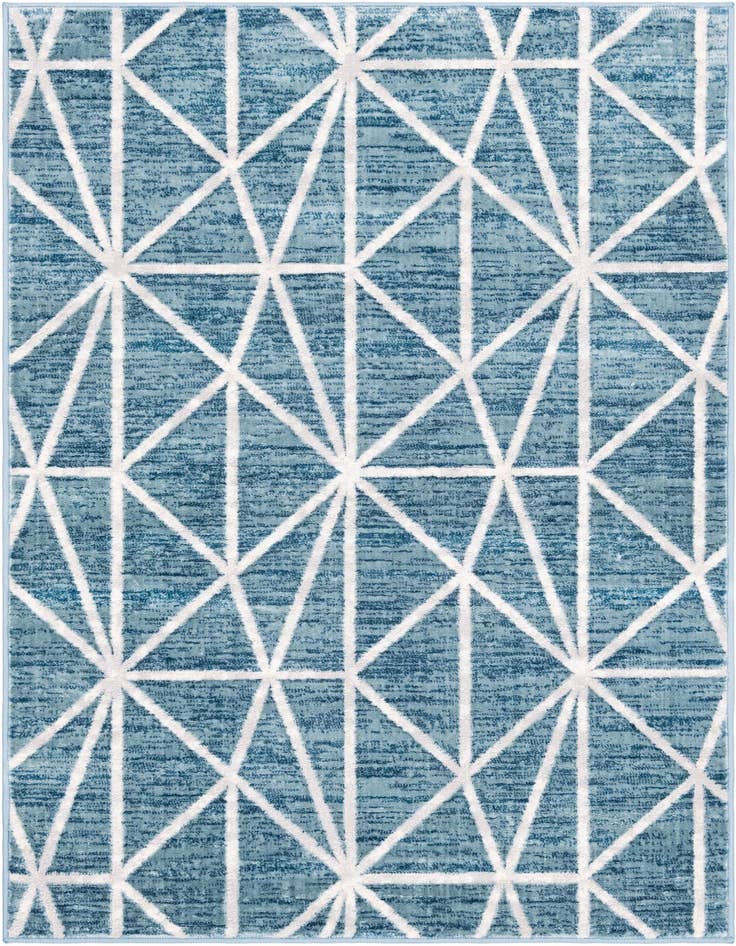 Detail image of 4' x 6' Lattice Trellis Rug