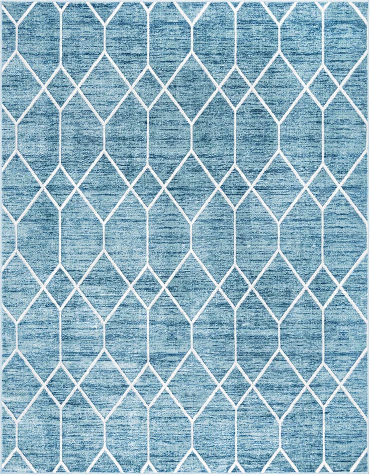 Detail image of 9' x 12' 2 Lattice Trellis Rug