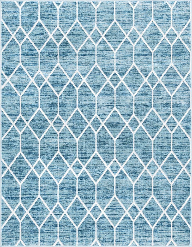 Detail image of 7' x 10' Lattice Trellis Rug