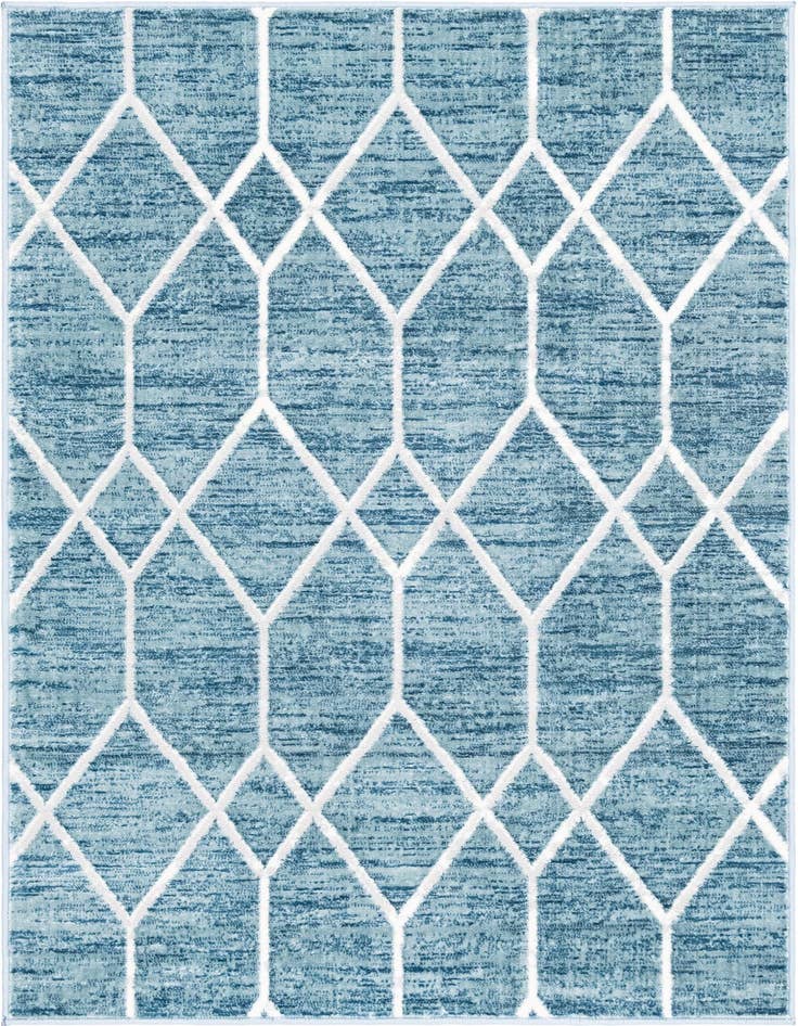 Detail image of 4' x 6' Lattice Trellis Rug