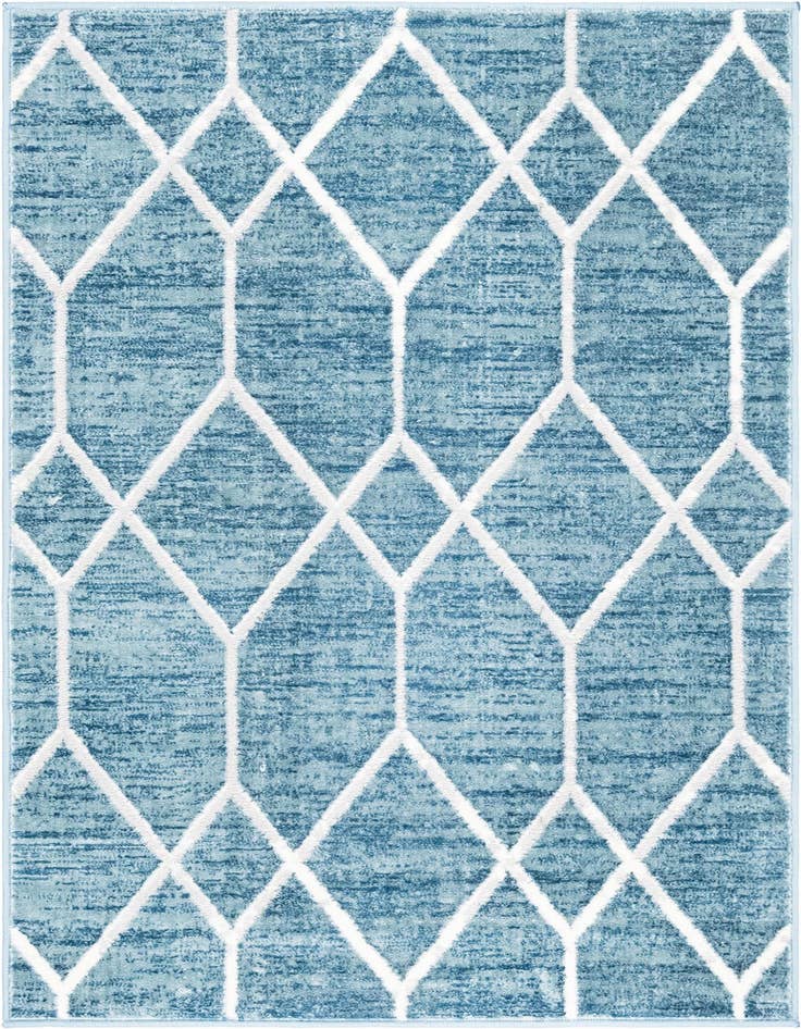 Detail image of 3' 3 x 5' 3 Lattice Trellis Rug