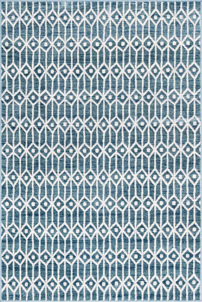 6' x 9' Lattice Trellis Rug