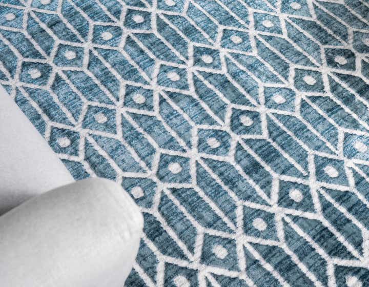 6' x 9' Lattice Trellis Rug