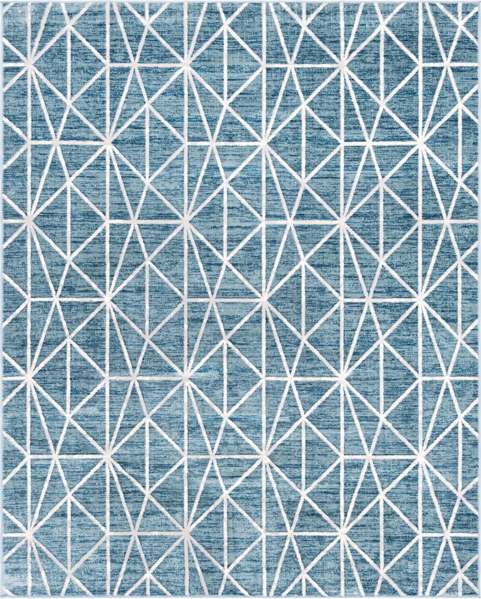 8' x 10' Lattice Trellis Rug