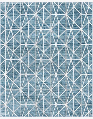 8' x 10' Lattice Trellis Rug