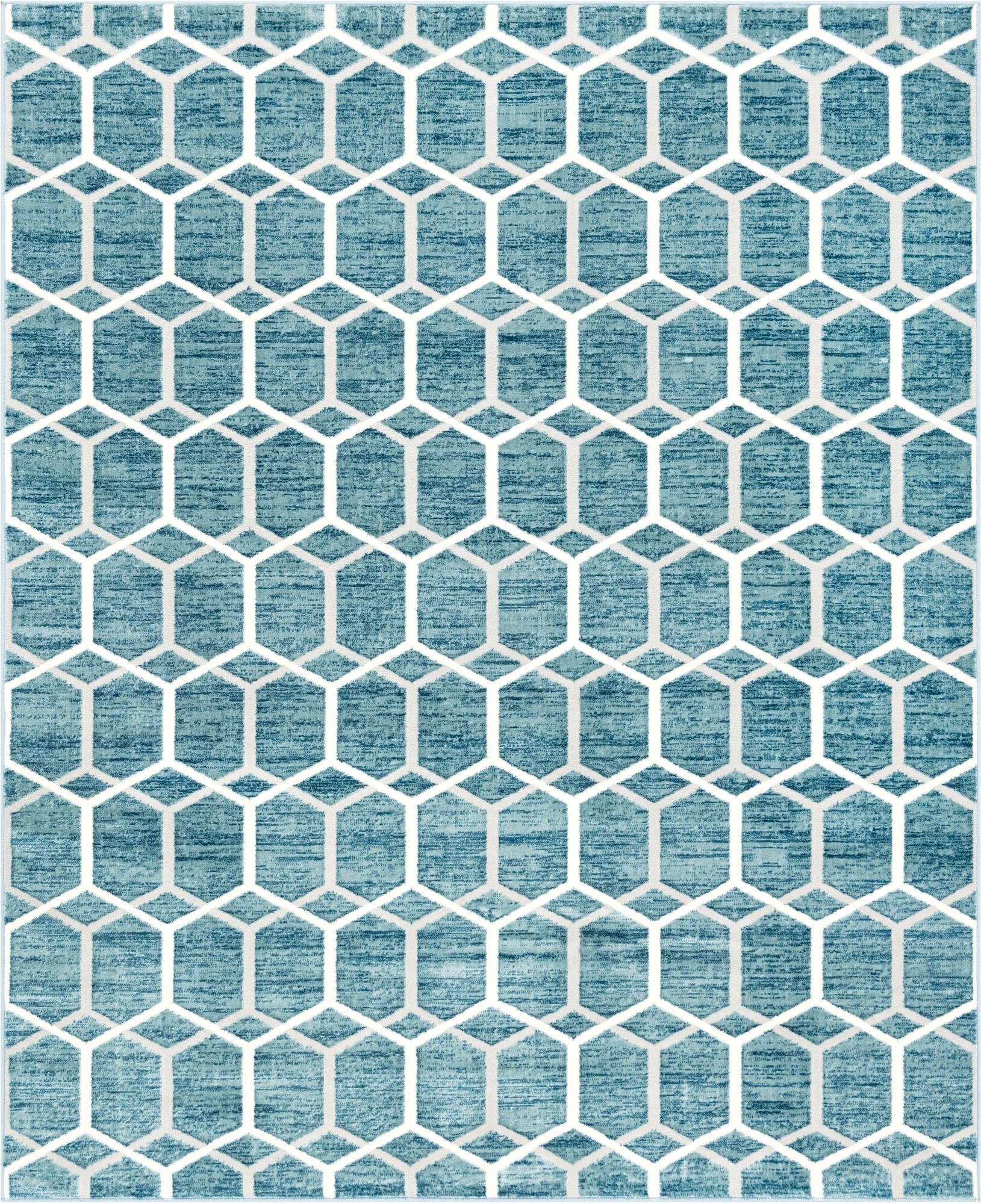 8' x 10' Lattice Trellis Rug