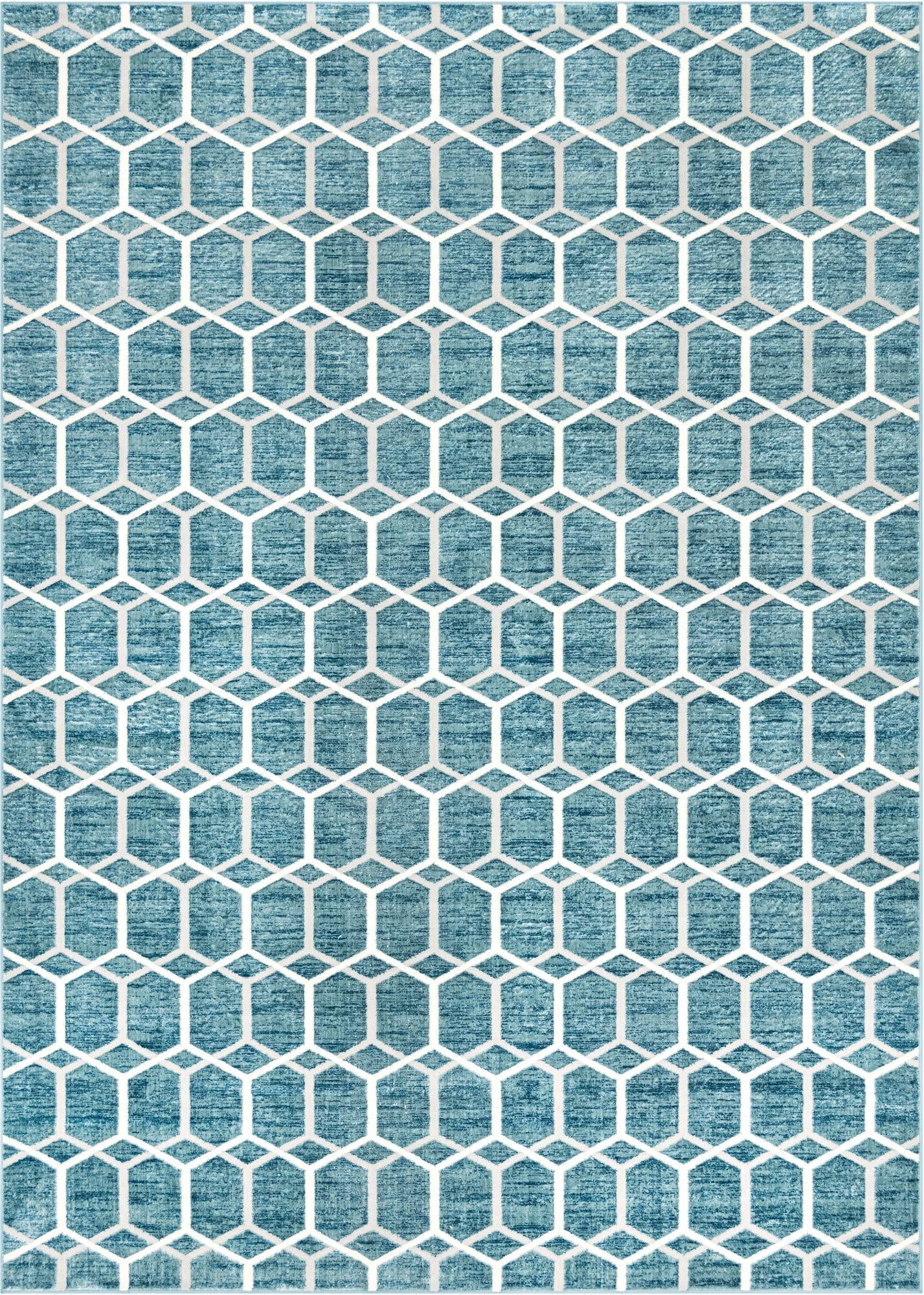 300cm x 430cm Lattice Trellis Rug