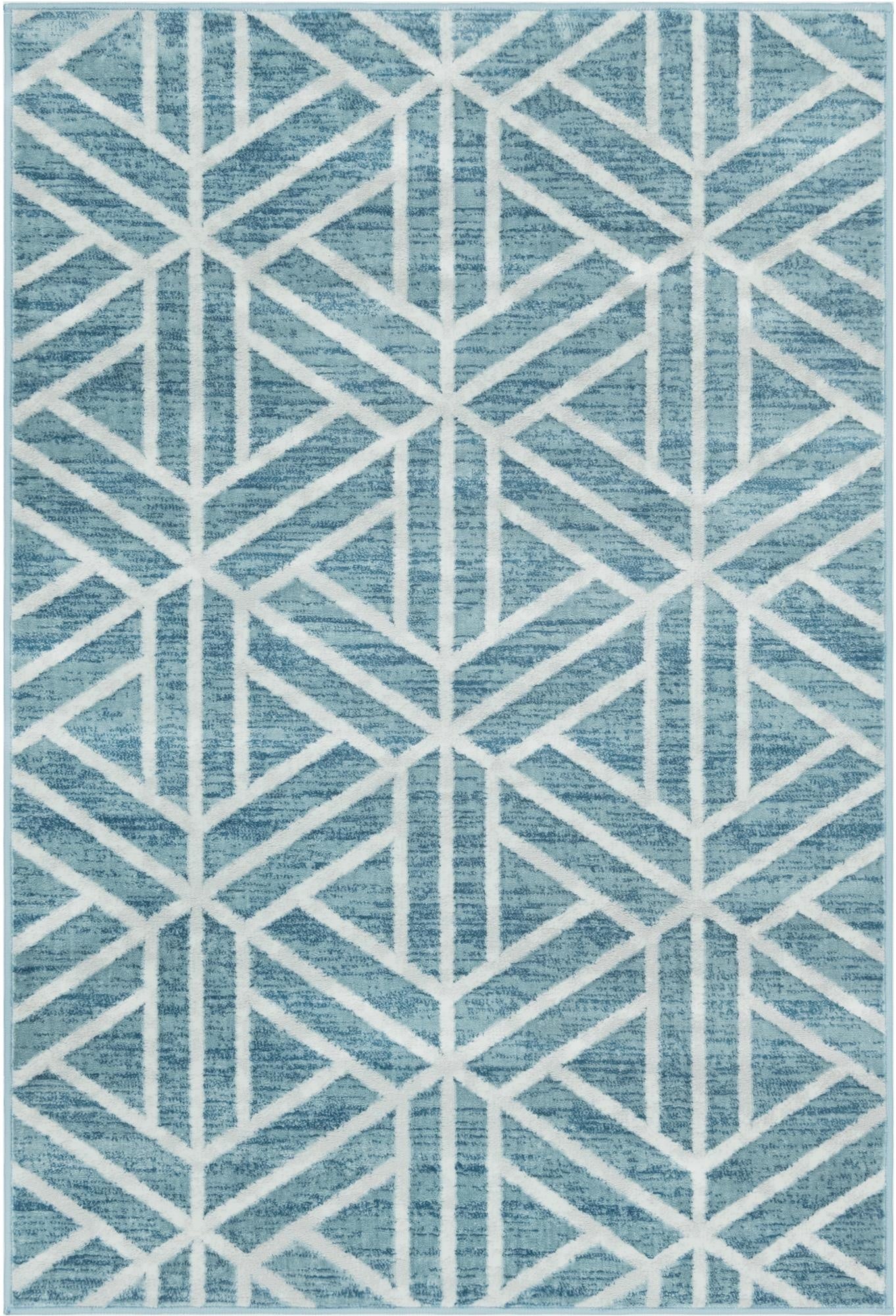 4' x 6' Lattice Trellis Rug