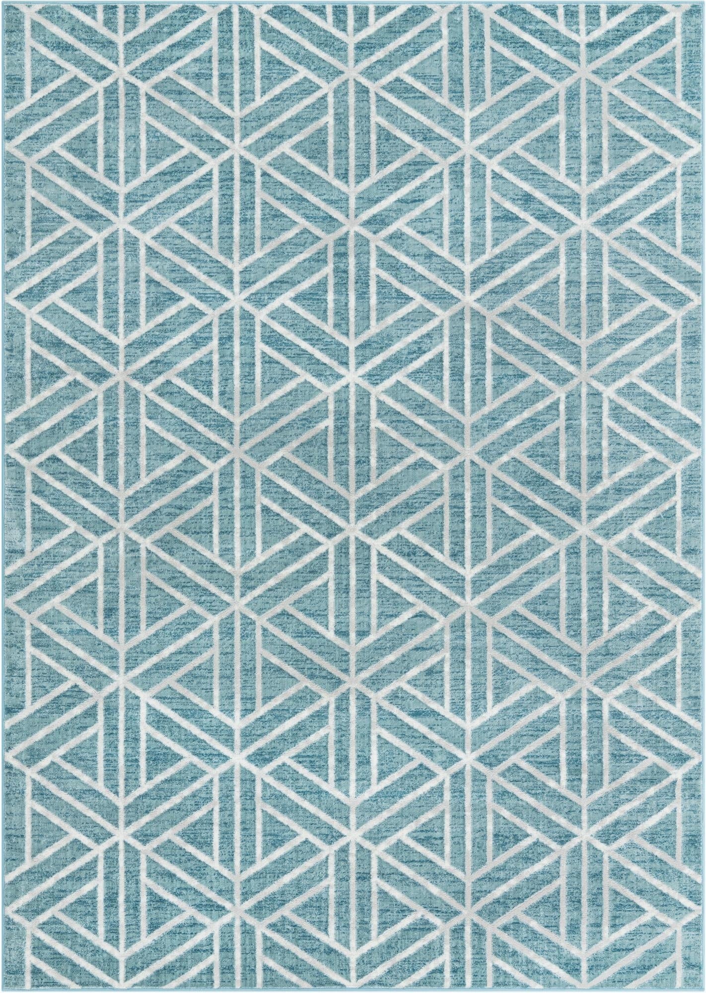 Primary image 7' x 10' Lattice Trellis Rug
