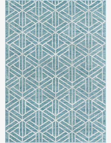 7' x 10' Lattice Trellis Rug