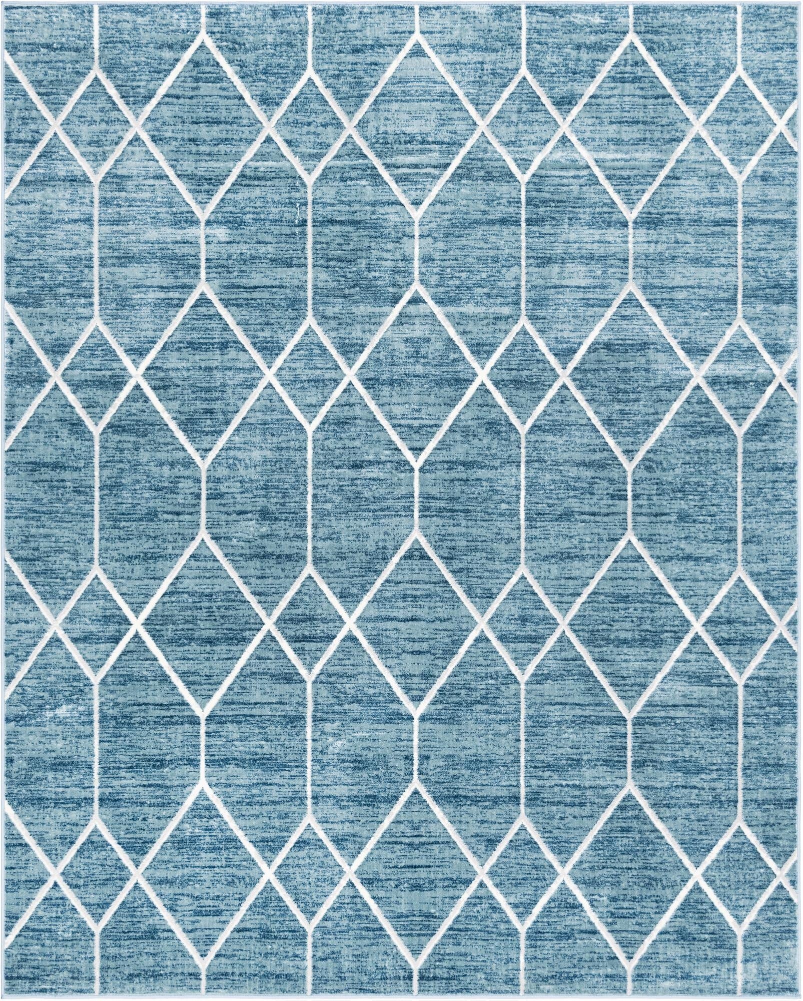 8' x 10' Lattice Trellis Rug