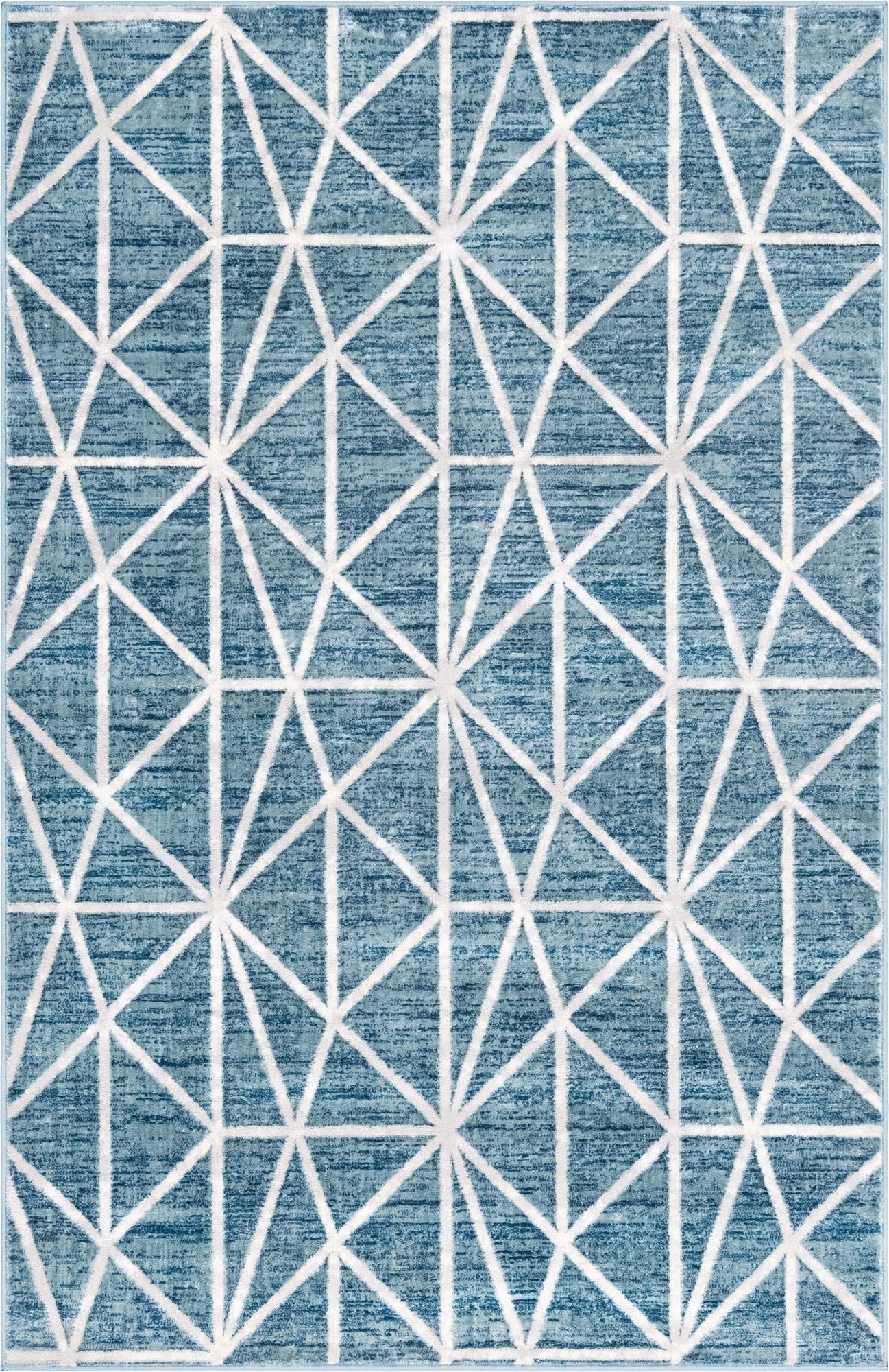 5' x 8' Lattice Trellis Rug
