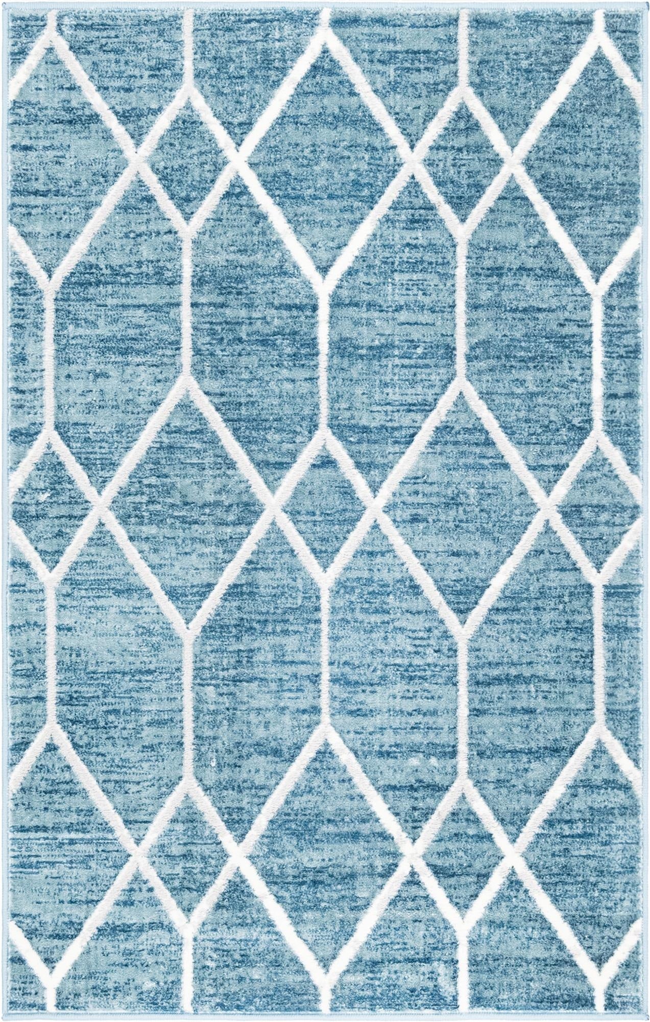 3' 3 x 5' 3 Lattice Trellis Rug