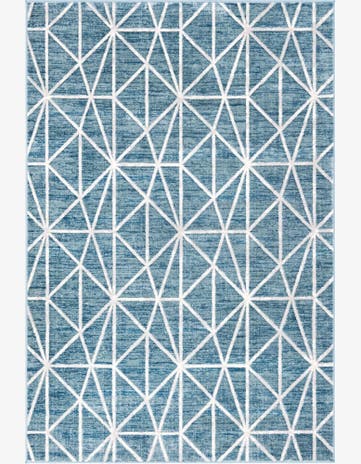 6' x 9' Lattice Trellis Rug