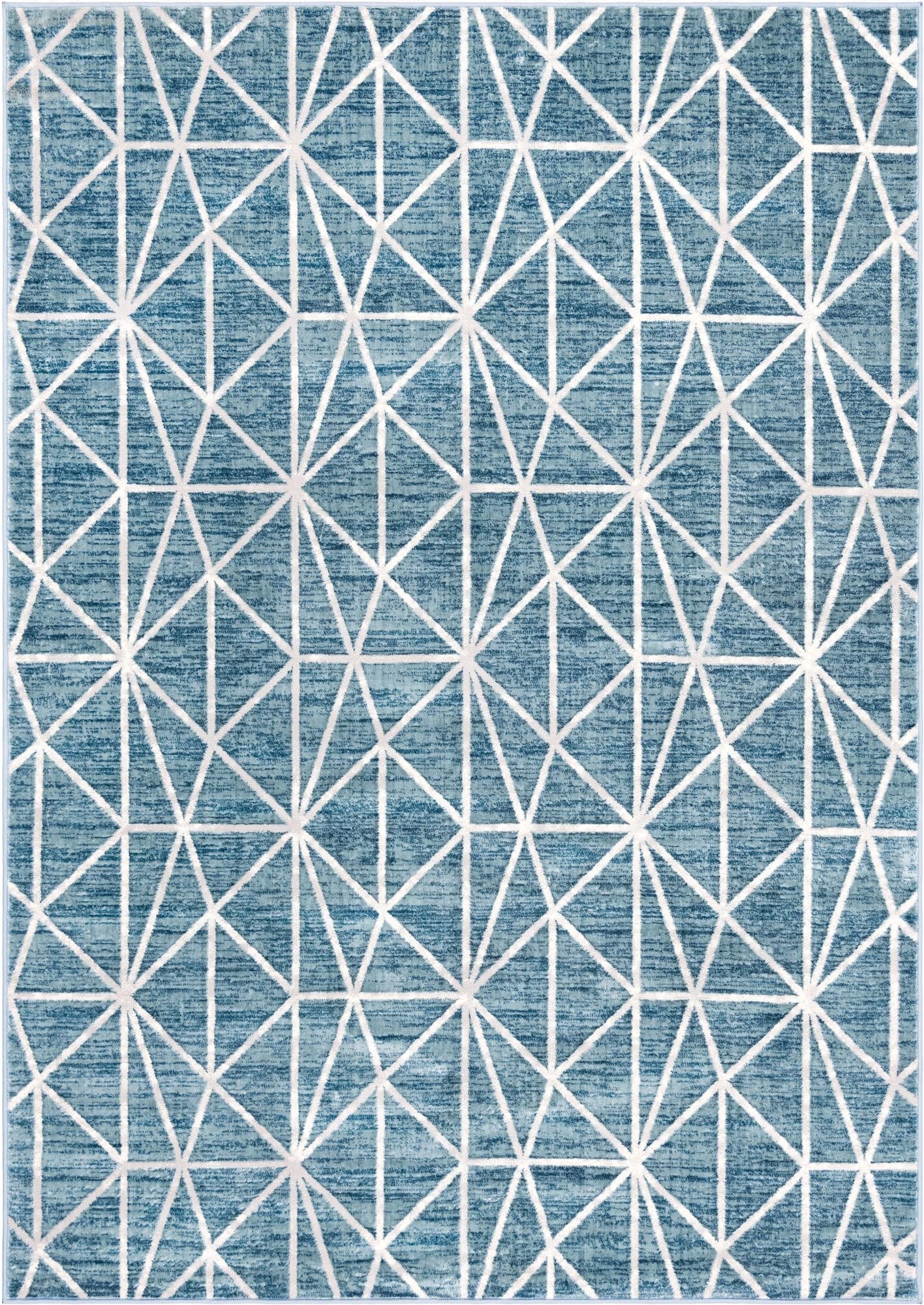 7' x 10' Lattice Trellis Rug