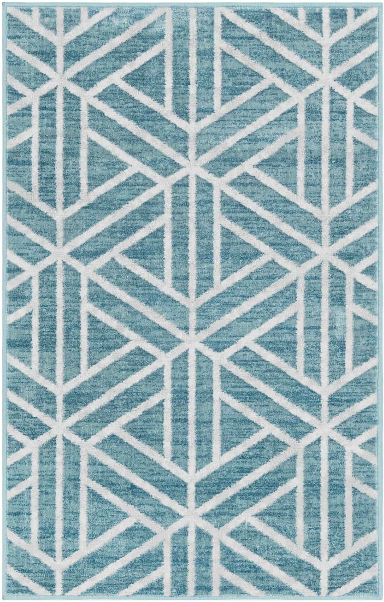 100cm x 160cm Lattice Trellis Rug