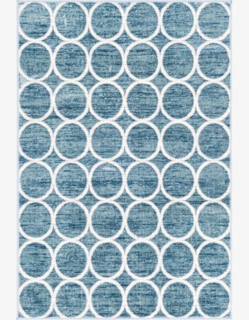 4' x 6' Lattice Trellis Rug