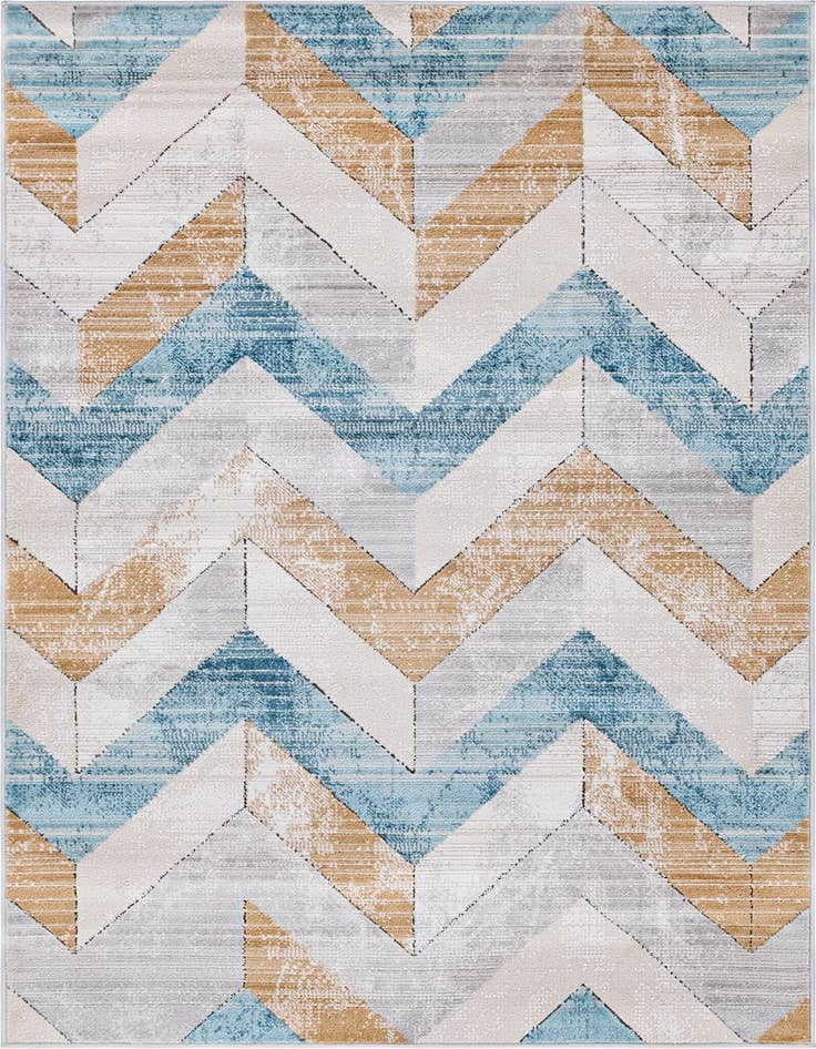 Detail image of 4' x 6' Leipzig Rug