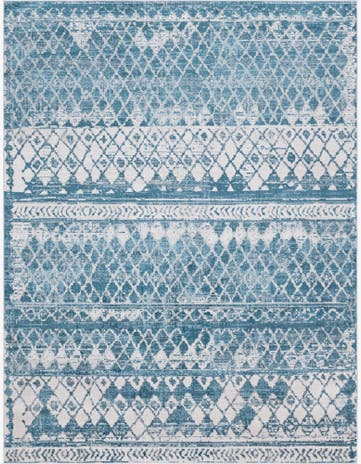 Blue Leipzig Rug