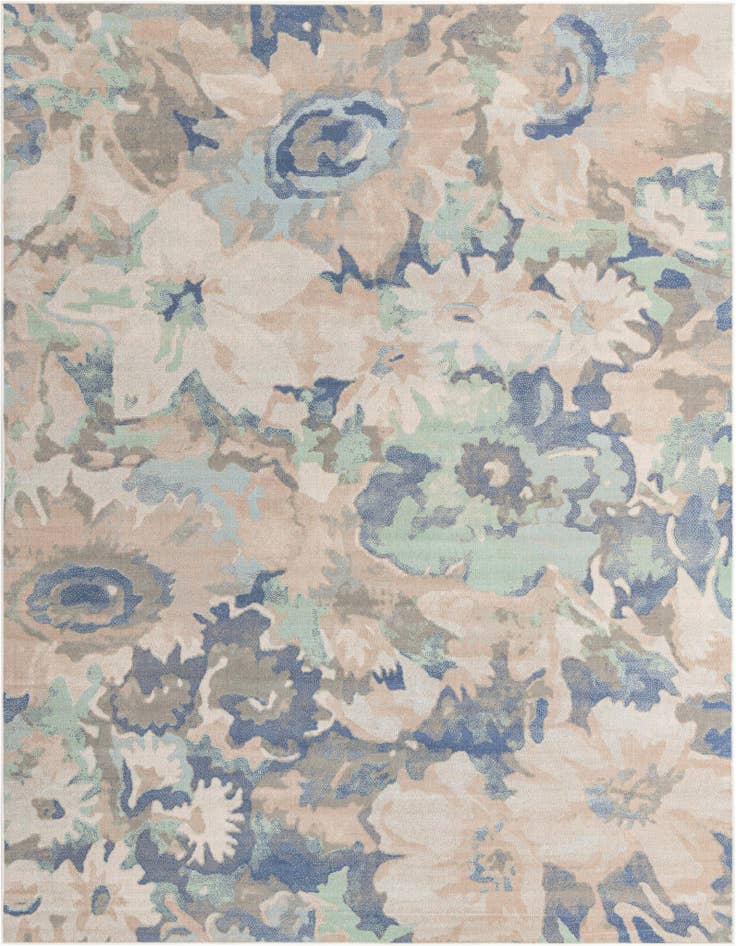 Detail image of 8' x 10' Lotus Rug