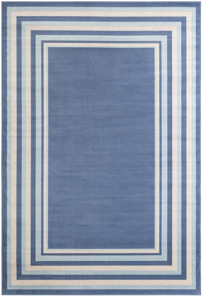 Detail image of 6' 1 x 9' Lotus Rug