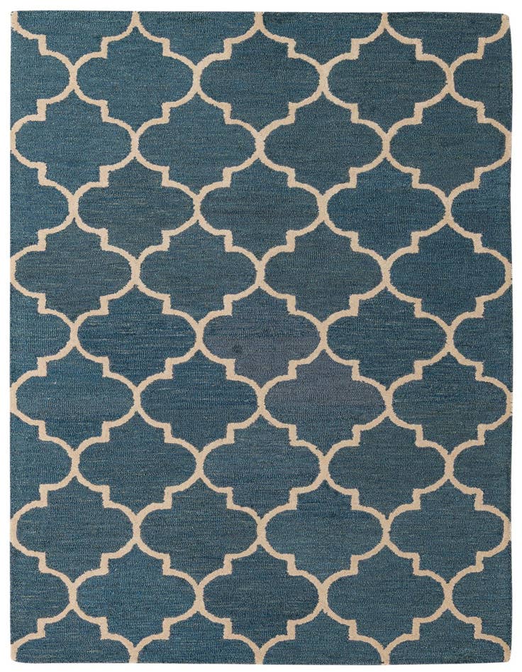 Detail image of 5' 1 x 8' Luna Wool Rug