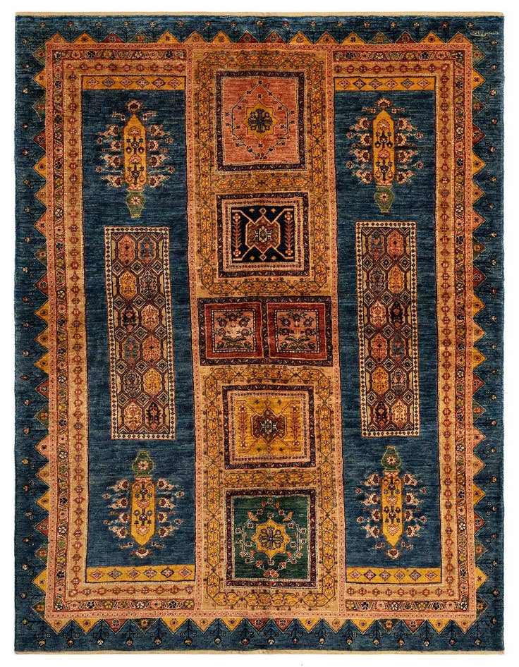 Detail image of 5' x 7' 5 Luribaft Wool Rug