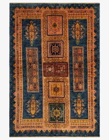 5' x 7' 5 Luribaft Wool Rug