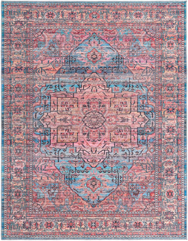 Detail image of 7' 3 x 10' Washable Maahru Rug