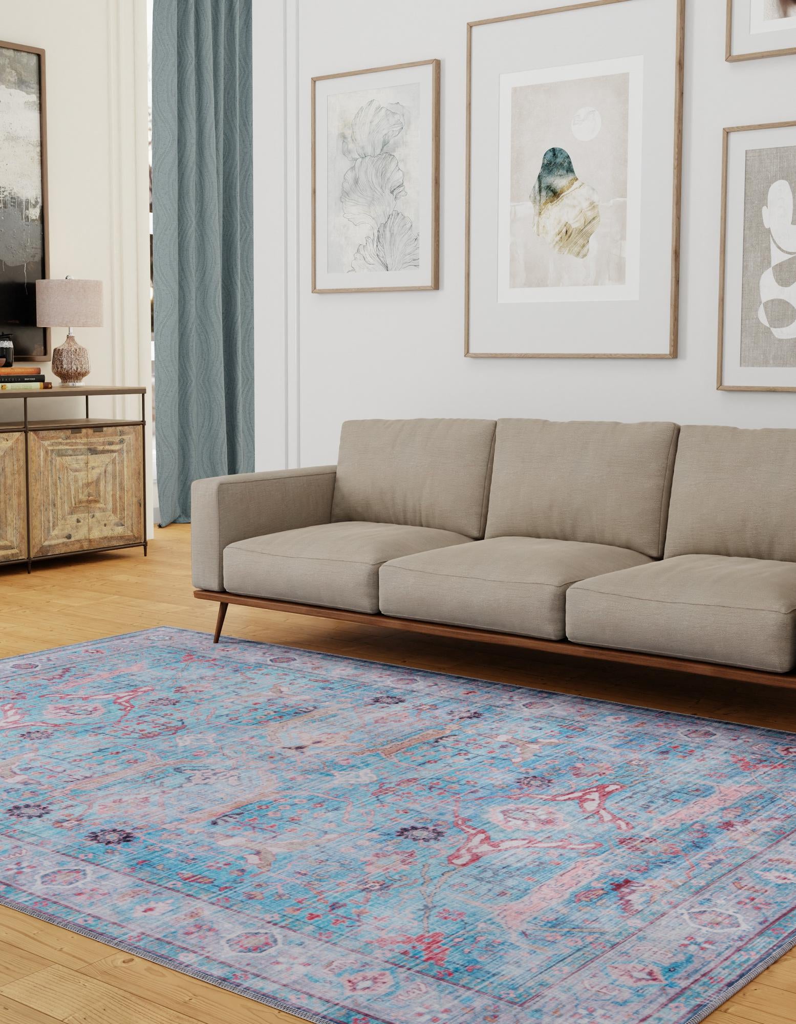 7' 3 x 10' Washable Maahru Rug