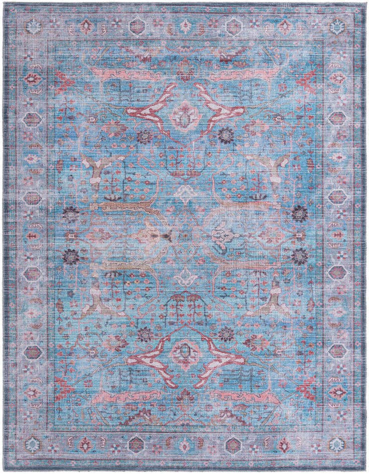 Detail image of 7' 3 x 10' Washable Maahru Rug
