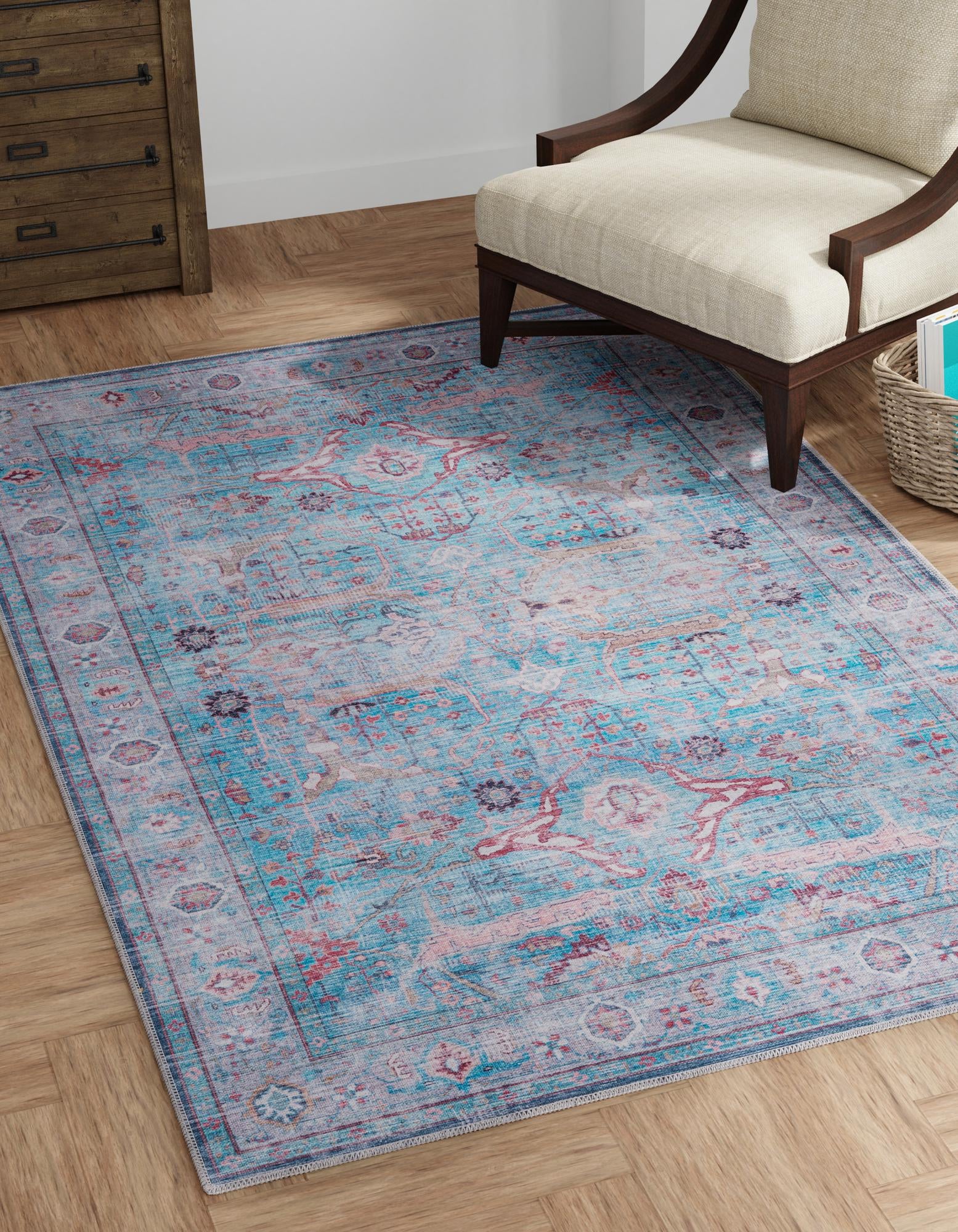 9' 2 x 12' Washable Maahru Rug