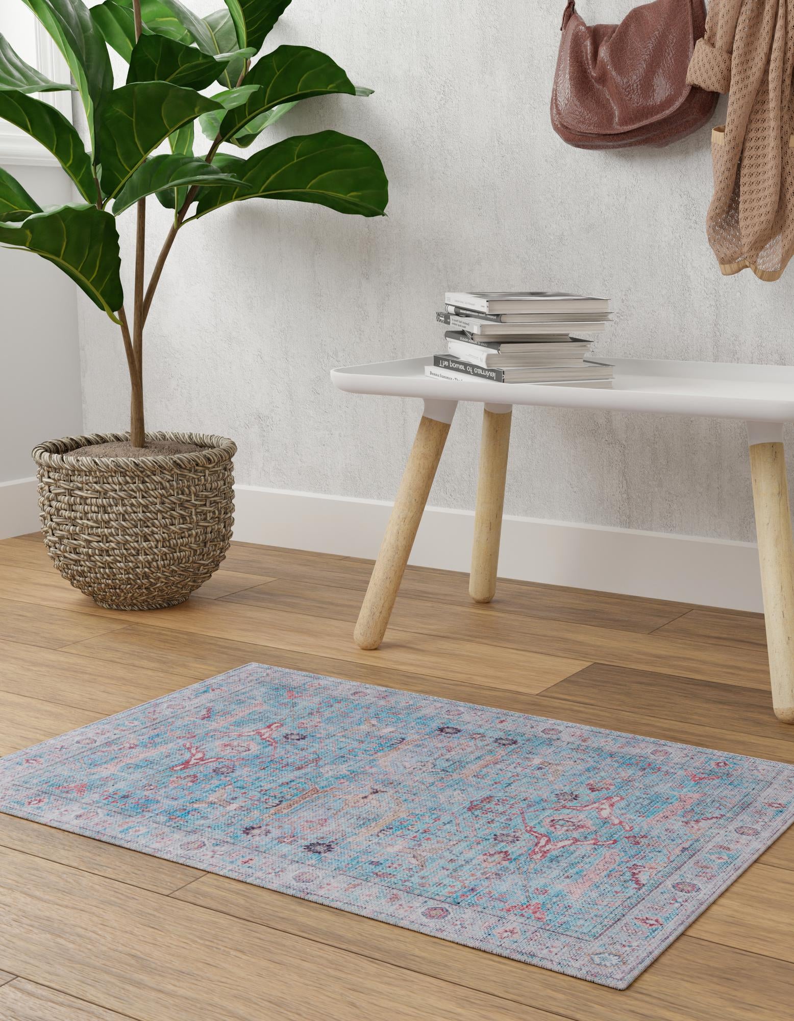 9' 2 x 12' Washable Maahru Rug