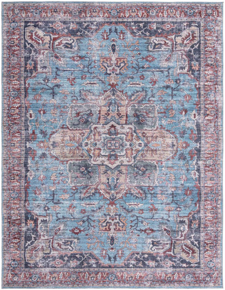 Detail image of 9' 2 x 12' Washable Maahru Rug