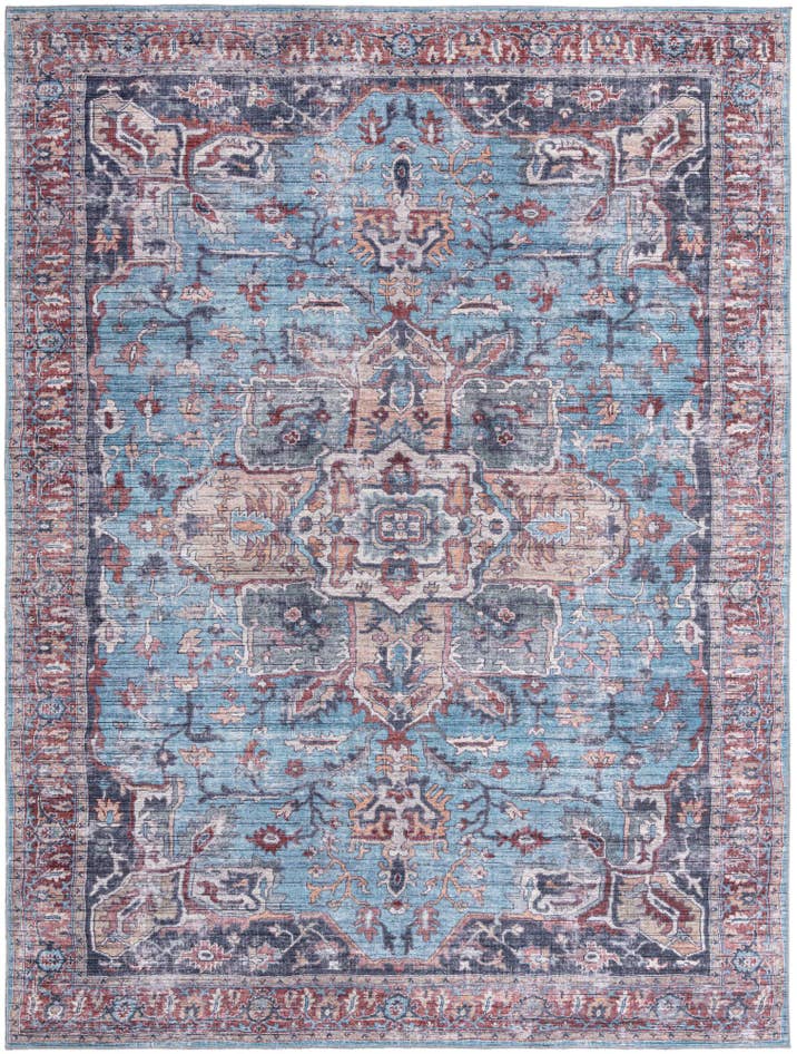 Detail image of 9' 2 x 12' Washable Maahru Rug