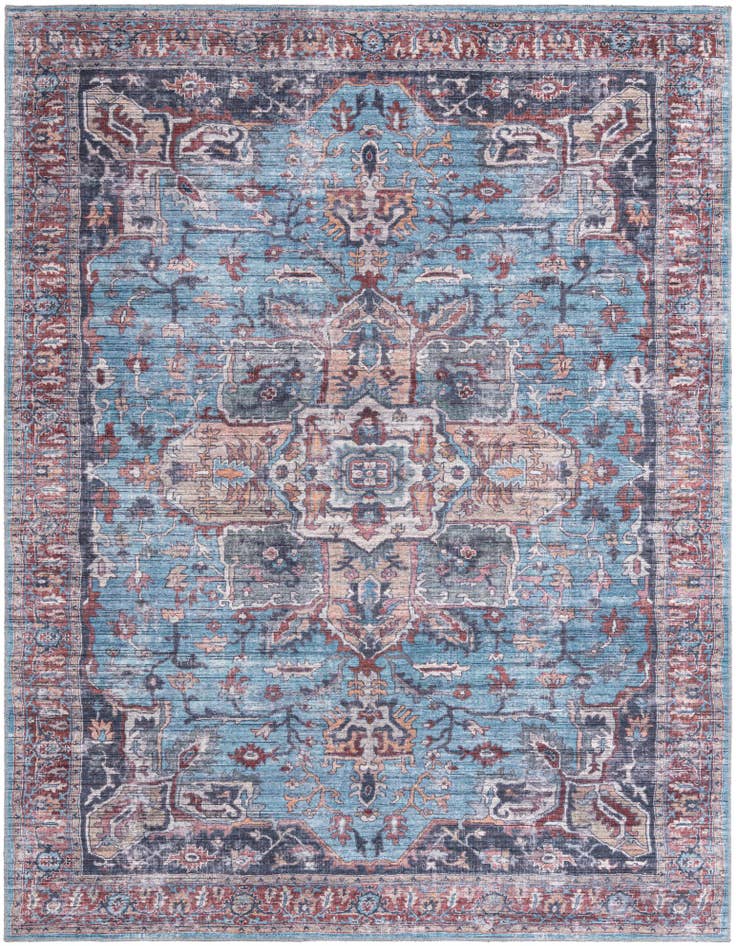 Detail image of 7' 10 x 10' Washable Maahru Rug