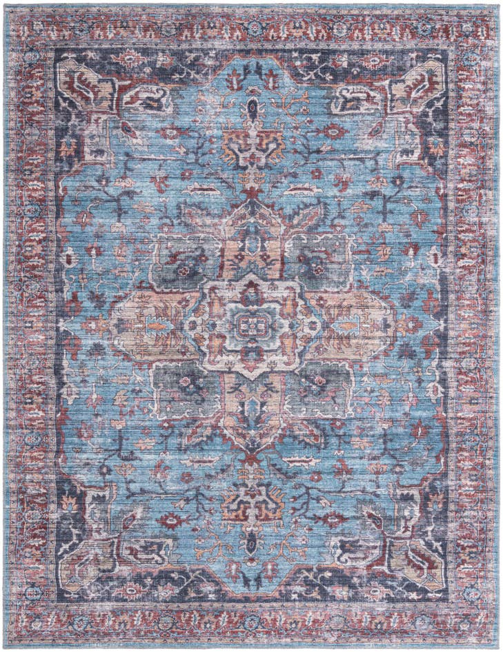 Vue détaillée : 240cm x 305cm Lavable Maahru Tapis