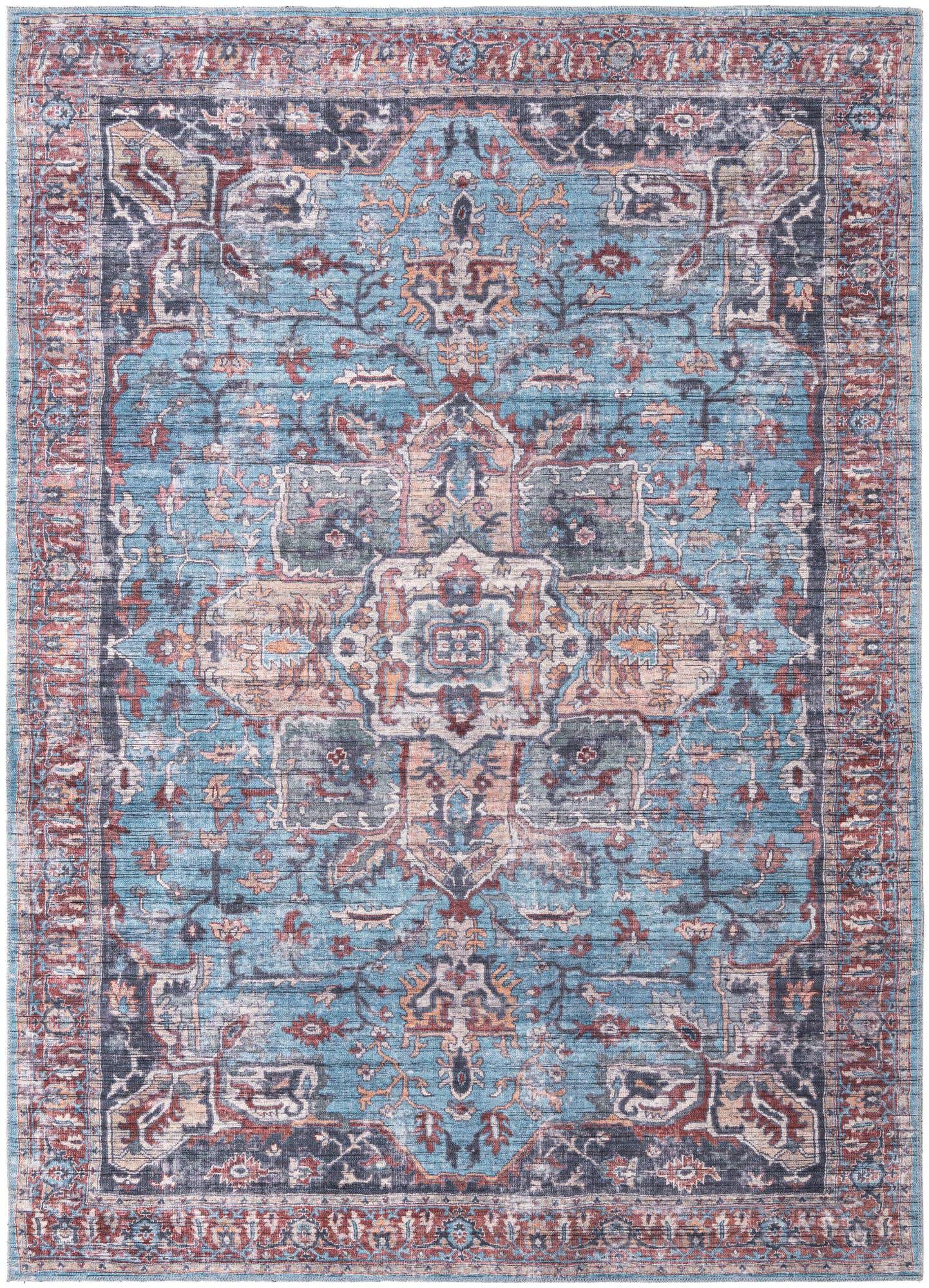 7' 3 x 10' Washable Maahru Rug