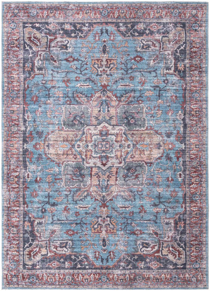 Detail image of 7' 3 x 10' Washable Maahru Rug